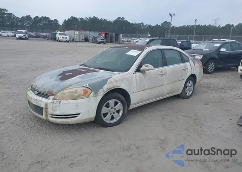 2006 Chevrolet Impala Lt из США, поврежденный, VIN 2G1WT55K869110570